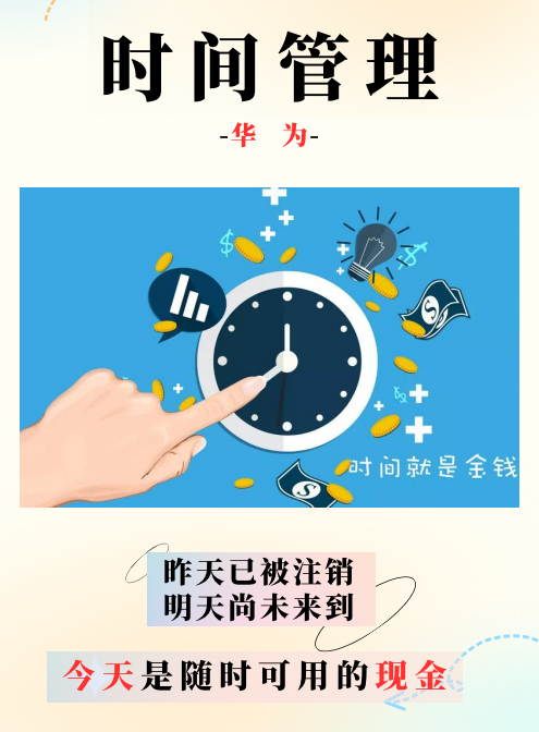 餐饮学习-华为时间管理封面