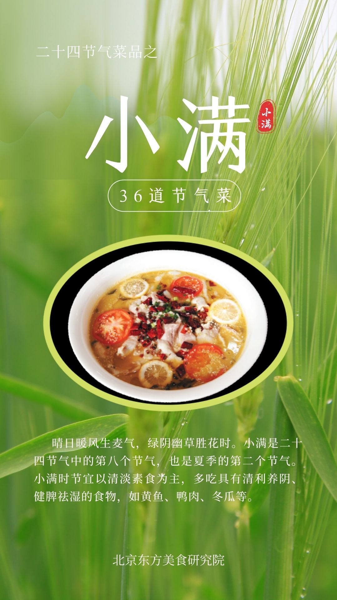 24节气菜单-小满封面